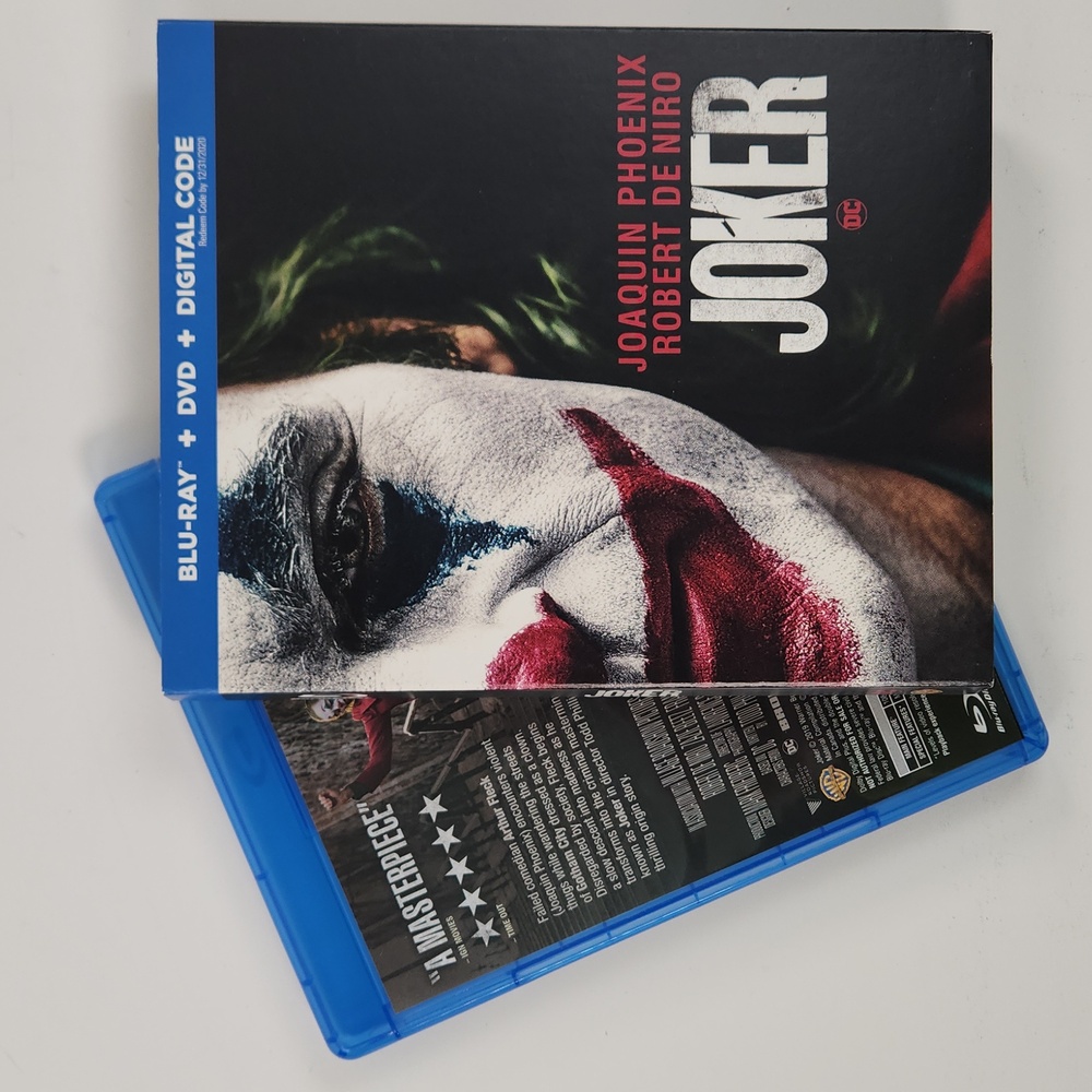 JOKER Blu Ray/DVD Set, Mint Condition